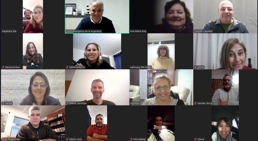 Encuentro virtual comisión UEA y ENFE