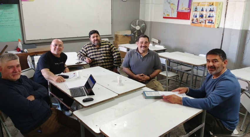 Presbiterios en el Encuentro de la Comisión Directiva
